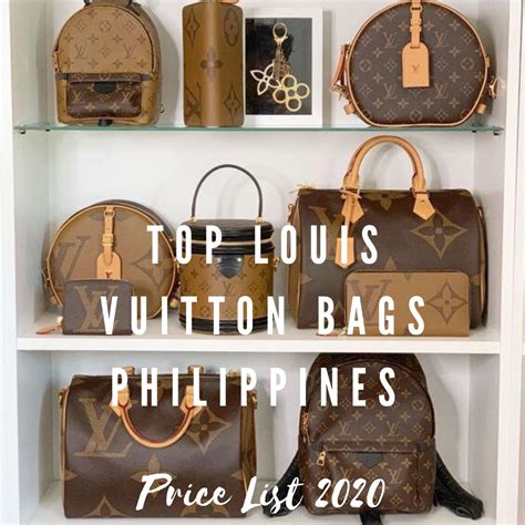 louis vuitton leather bags philippines